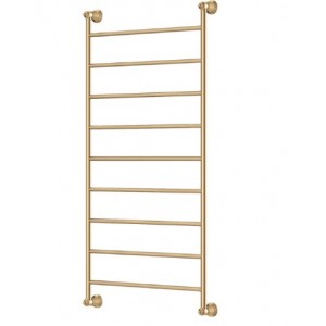 Lillian Heated Towel Rail, 600 x 1208mm, Urban Brass 9 Bars